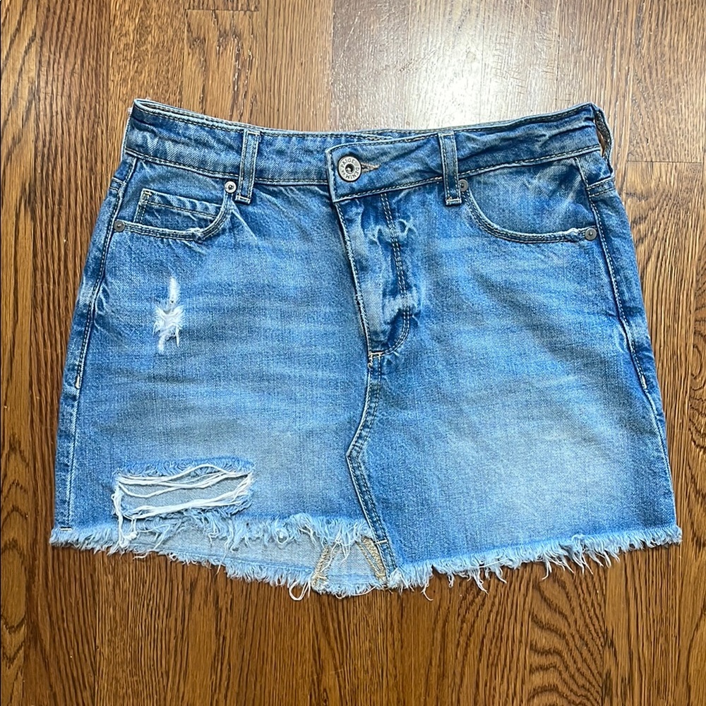 PAIGE Denim Mini Skirt